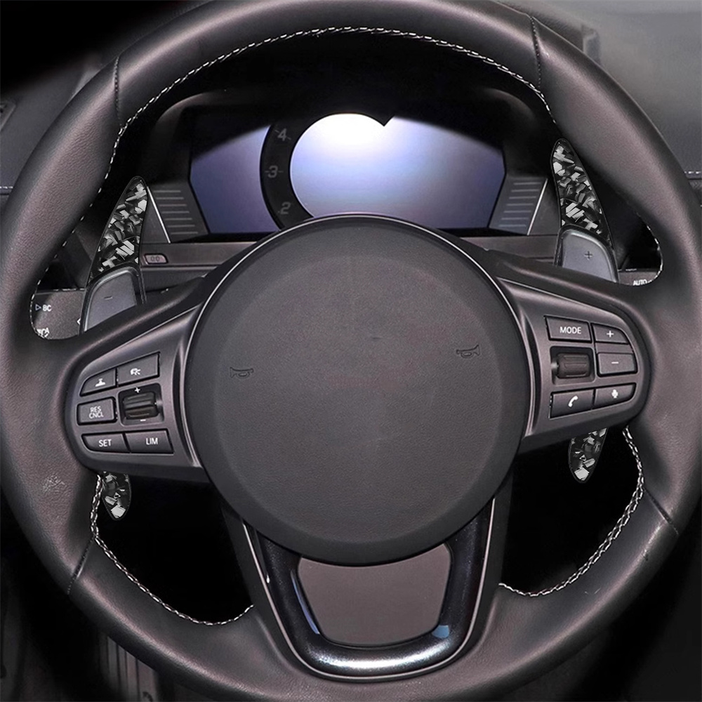 För Toyota GR Supra 21-22 kolfiber Ny skiftpaddel ratttillbehör Inre modifieringsskiftare förlängning