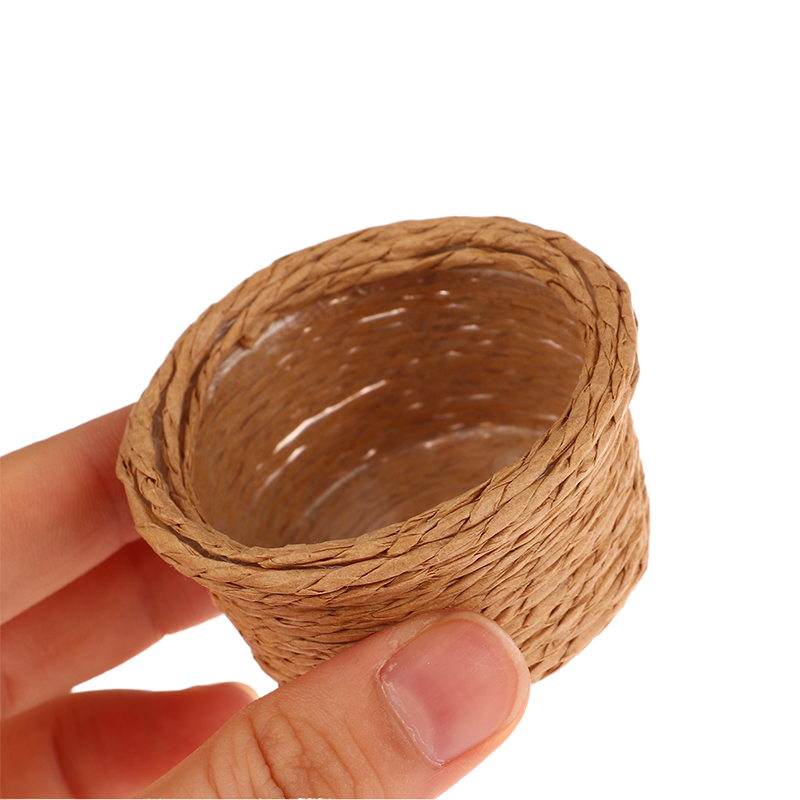 1:12 House Bambola Miniatura Cesto di stoccaggio Verdure Food Basket Basket Model decorazioni la casa Accessori bambole giocattolo