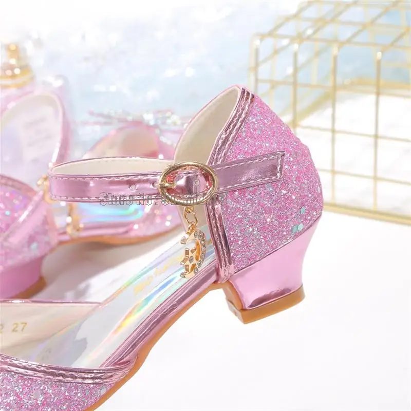 Sneakers Girl Kid Party Princess Dress Leather Sandal Wedding Slipon Heel Ballerina Shoes