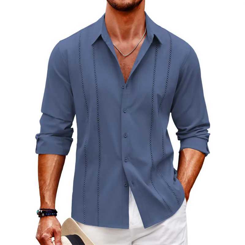 Men's Casual Shirts 2024 Mens Party Fashionable and Comfortable Long sleeved Shirt 3D Printed HD Animal Flip Collar Button Shirt S-6XL Mens Casual 2449