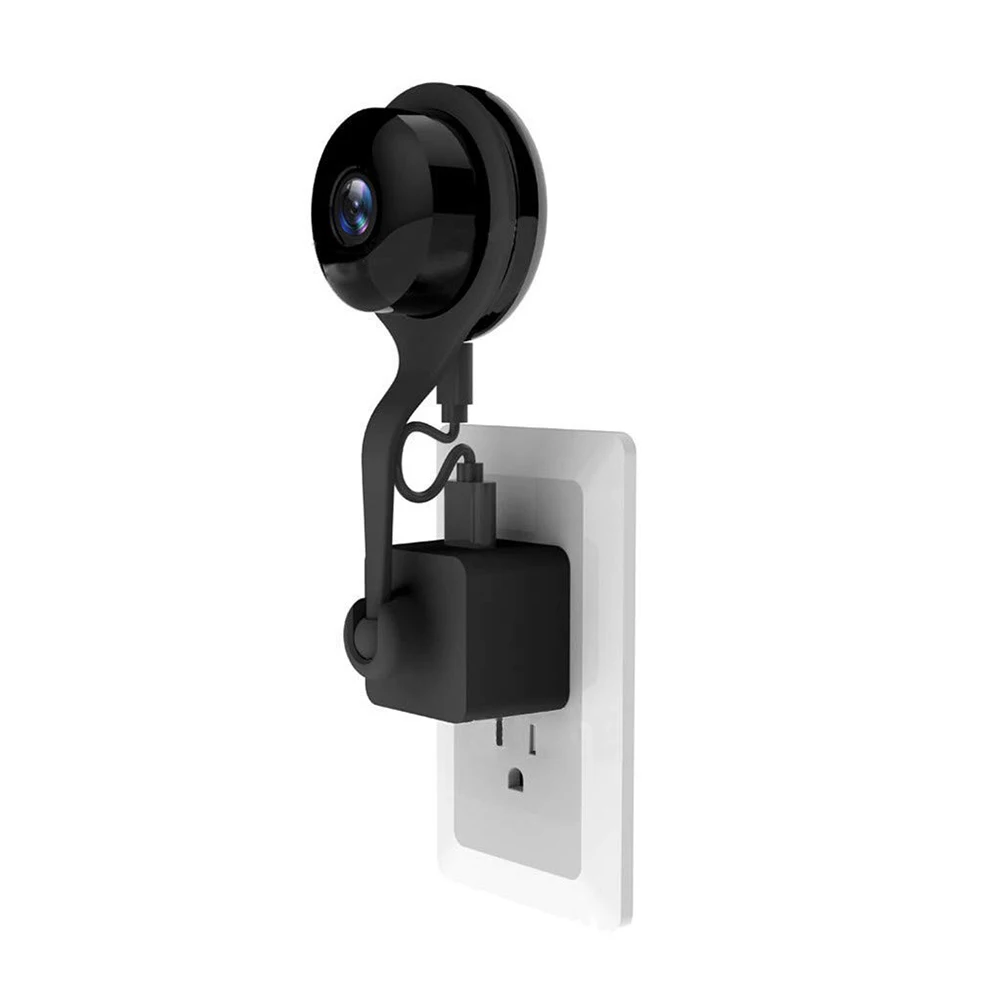 Camera's 360 ° verstelbare kogelgewricht muur AC uitlaat houder voor nest indoor camera abs torre de tomada camera tomada us plug 110v