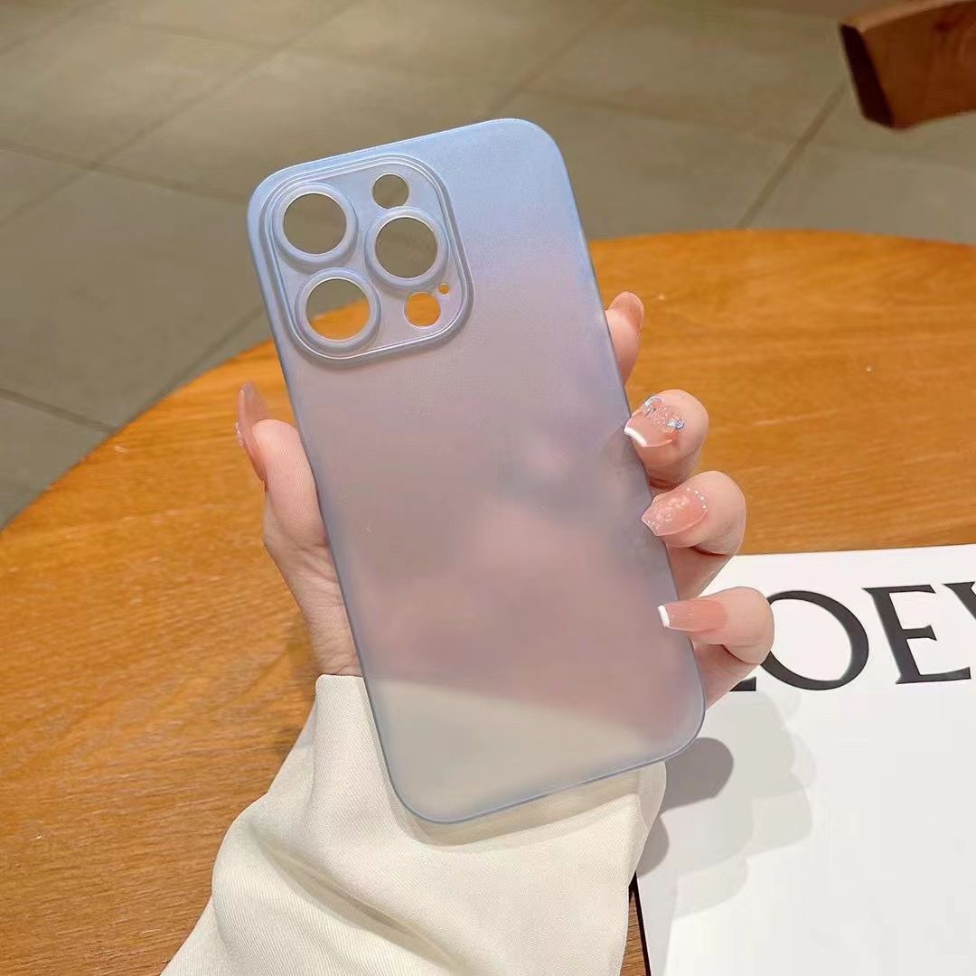 Фаер-чехл для iPhone 15 Pro Max 15 Plus Personality Ultra-Thin PP Frosted Case для телефонной крышки iPhone15
