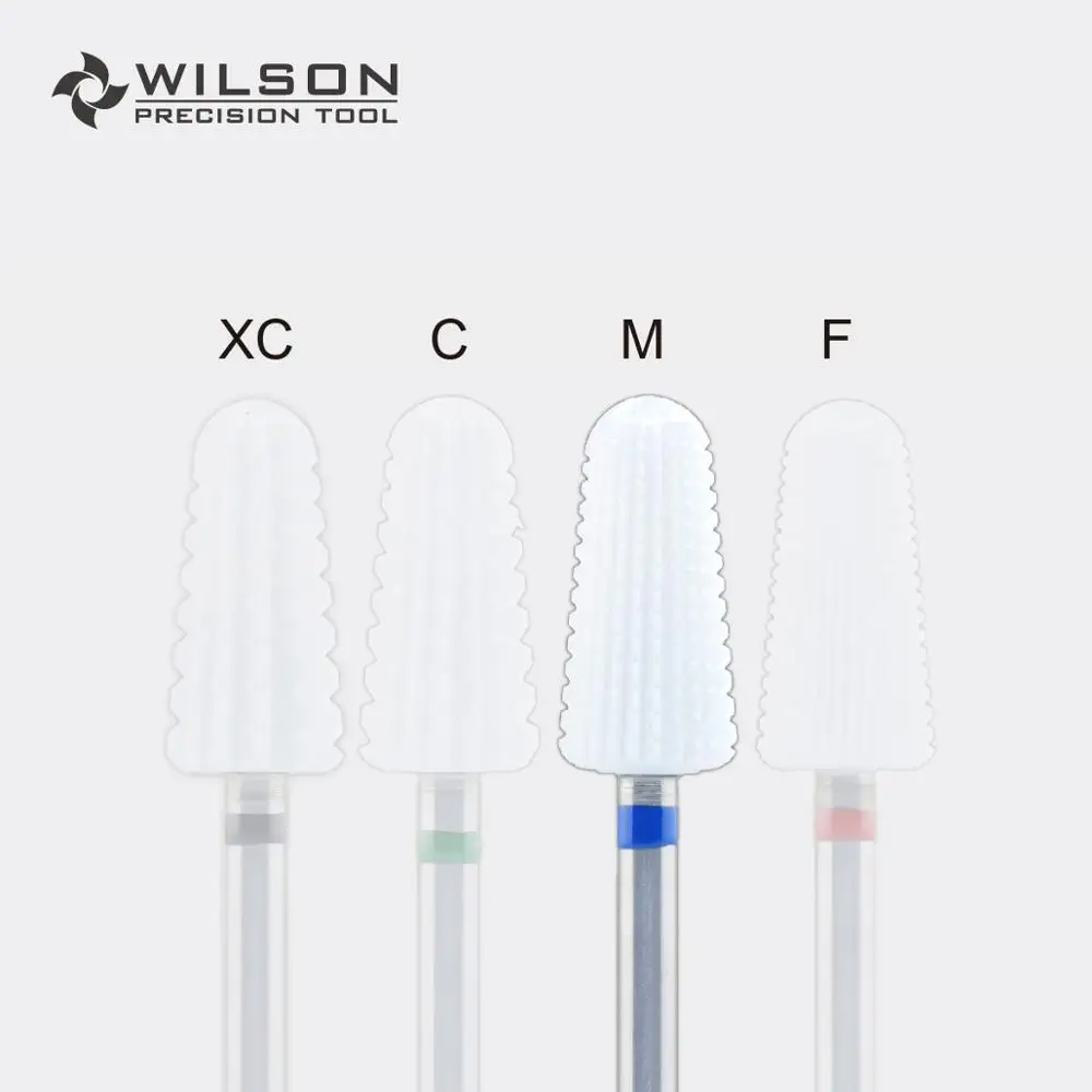 Lampy wiertarki paznokci Usuń żel bit wulkanu narzędzie manicure Wilson Carbide Manicure