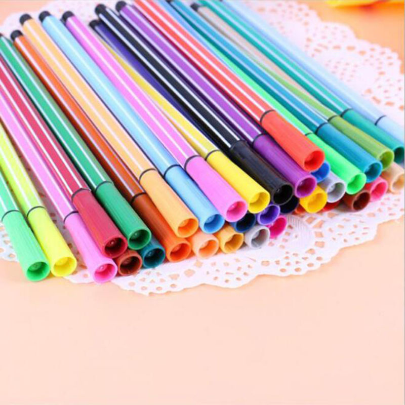 Enfants peignant 36/24/18/12 Couleur non toxique Aquarement lavable stylo Marque peinture des fournitures d'art pour enfants