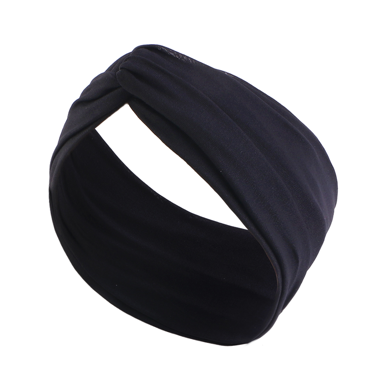 Fascia donne band capelli twist tramonto elastico elastico turbante turbante trucco sport sport band band happy capelli accessori capelli