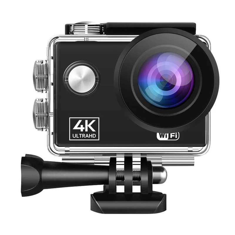 カメラ4K 60fpsアクションカメラeis antishake wifiリモートコントロールスポーツDV4K HDカメラ屋外スマートダッシュカメラ