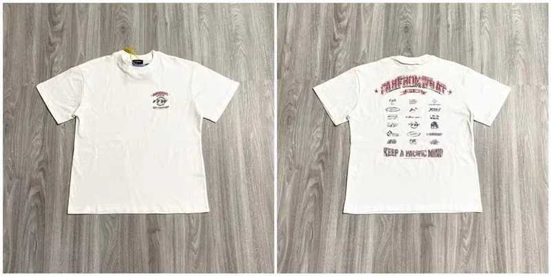 Męskie koszulki streetwearne 1 1 Far.archive T-shirt mężczyzn Kobiety Far Archive T Shirt TEE KRÓTKO SOREVE J240409
