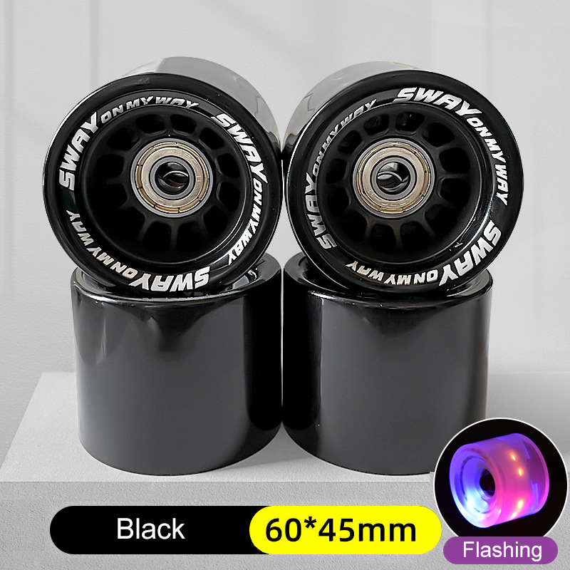 60x45 mm Dajczycy Wheels 85a Wysoka elastyczność PU Specjalny trwały wałek z łożyskami do pojedynczego podwójnego wahacza Longboard