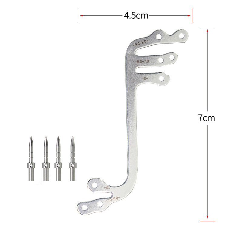 Gistar Dental Implant Surgrement Instrument Sadzenia doustnego Pozycjonowanie Pozycjonowanie Władcy Lasting Sadzenia Lokalizatora Narzędzia dentystyczne dentystyczne