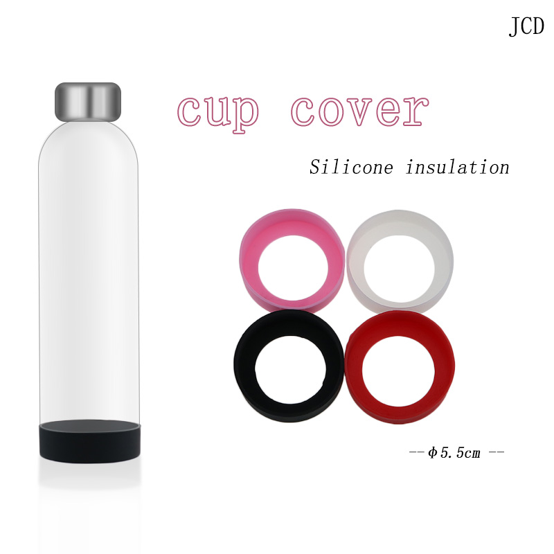 JCD 5.5cm Water Cup Mat Silicone Sleeve Accessories Special Sheath Cup Bottom Ring Wear Resistant Shatter Resistant Botto