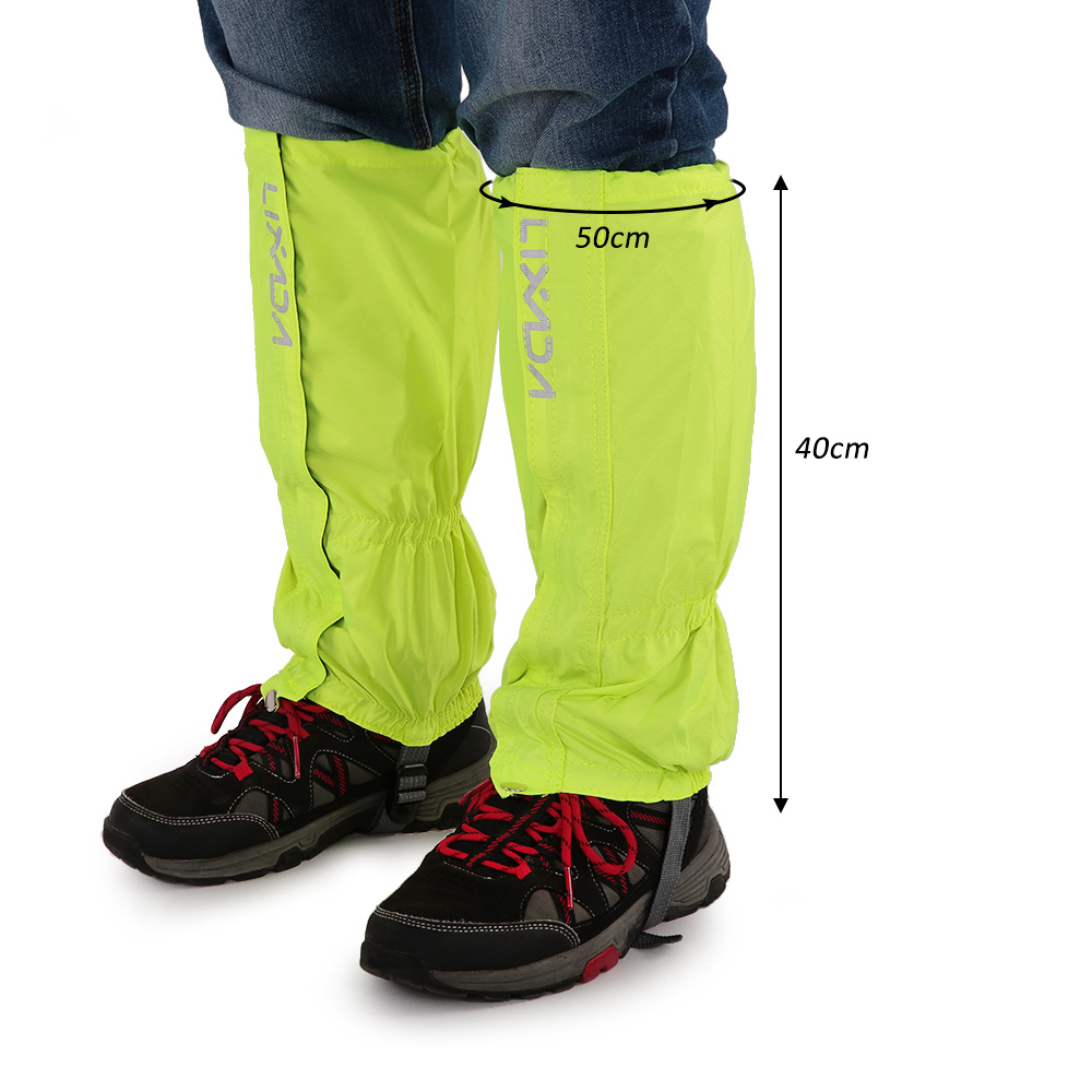 Lixada Outdoor Waterproof Leg Gaiters for Hunting,Hiking,Walking,Climbing Trekking Snow Gaiters 
