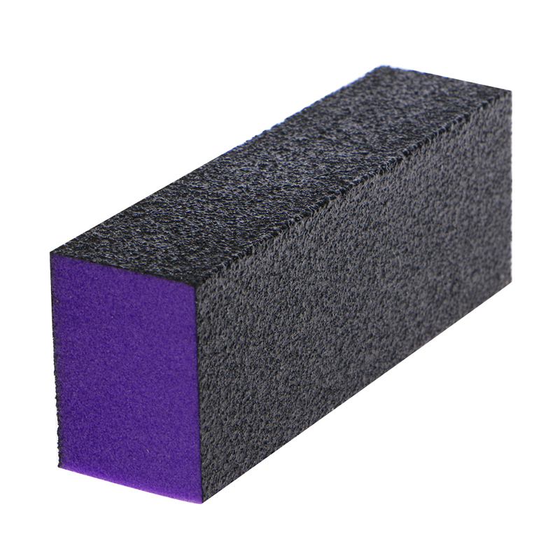 Black Purple Buffer Buffing Lixing Block Arquivos de grão de pregos ferramentas de arte e74c