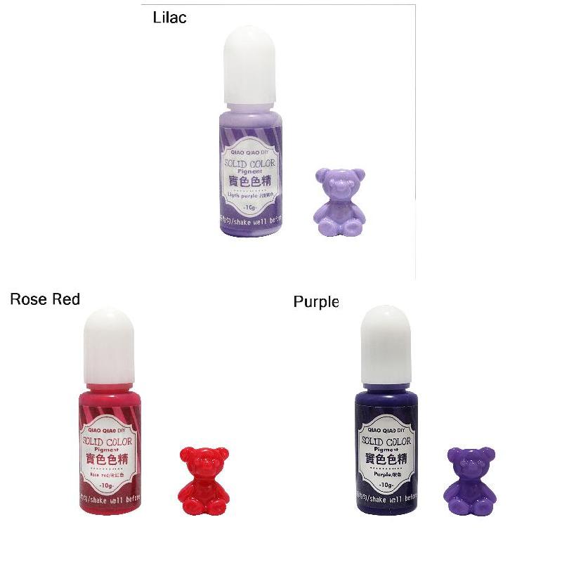 Spot 10 ml kleurstoffen Soap Maakt kleurplaat vloeibare kit eetbare kleurstoffen voor doe -het -zelf plasticine waterolie dubbele gebruik keuken bakgereedschap