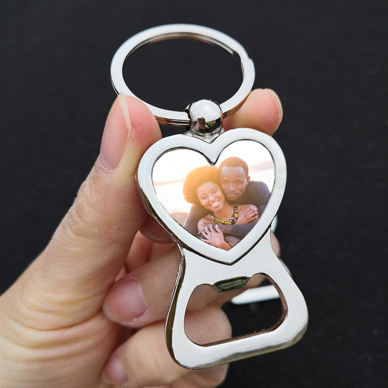 Personalized Wedding Gifts For Guests Heart Bottle Wine Opener/Keychain Wedding Favor Birthday Party Souvenir Custom Logo