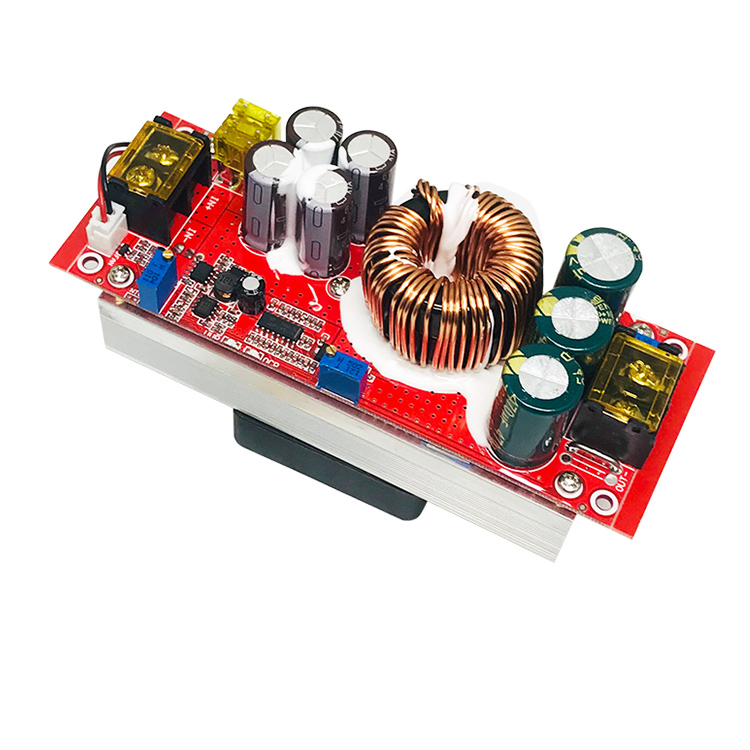 1800W 40A DC-DC CC CV Boost Converter Step Up Up Variabele DC voedingsmodule Instelbare 12-90V Solar Spanner Regulator