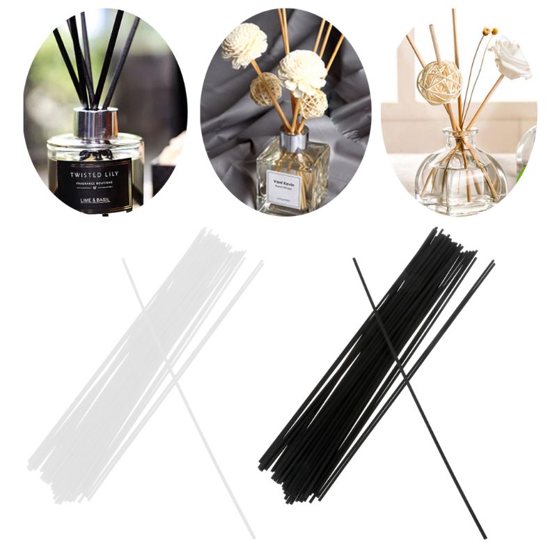 30cmx3mm Fiber Sticks Diffuser Aromatherapy Volatile Rod for Home Fragrance Diffuser Dropship