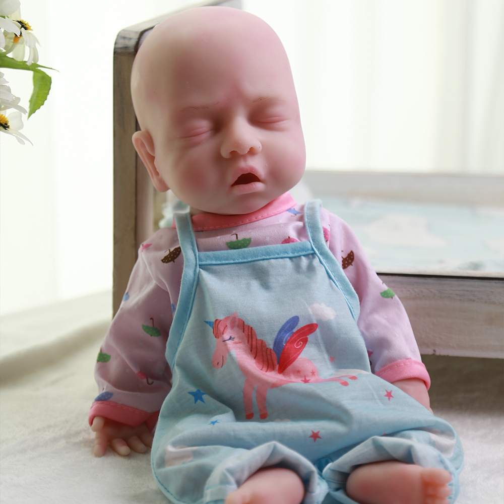 Reborn bébé Reborn 38cm Reborn Baby Dolls Full Body Soft Silicone Factory Wholesale Accompagit Doll Lovely Boys Toy Doll