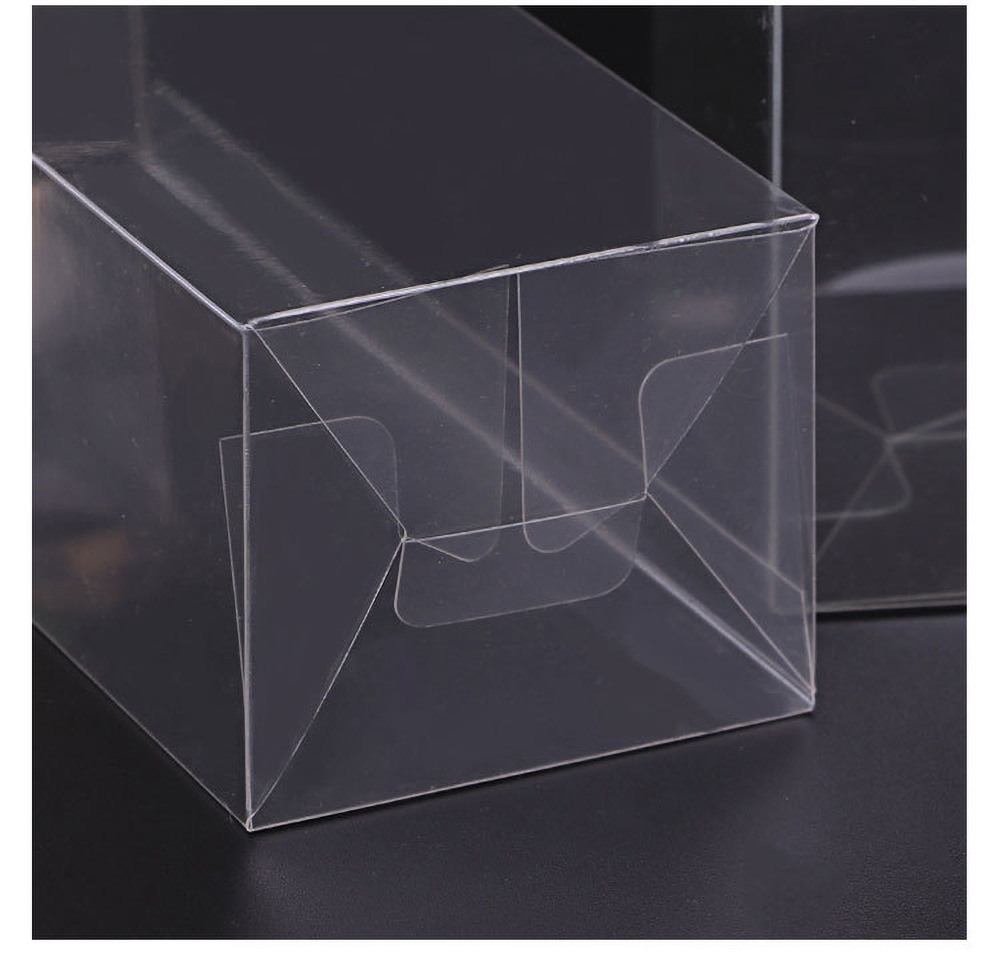 50st Clear PVC Plastic Box Wedding Favor Gift Packaging Box Transparenta Toys Jewelry Handgjorda Hantverk Damm Box Multi Size