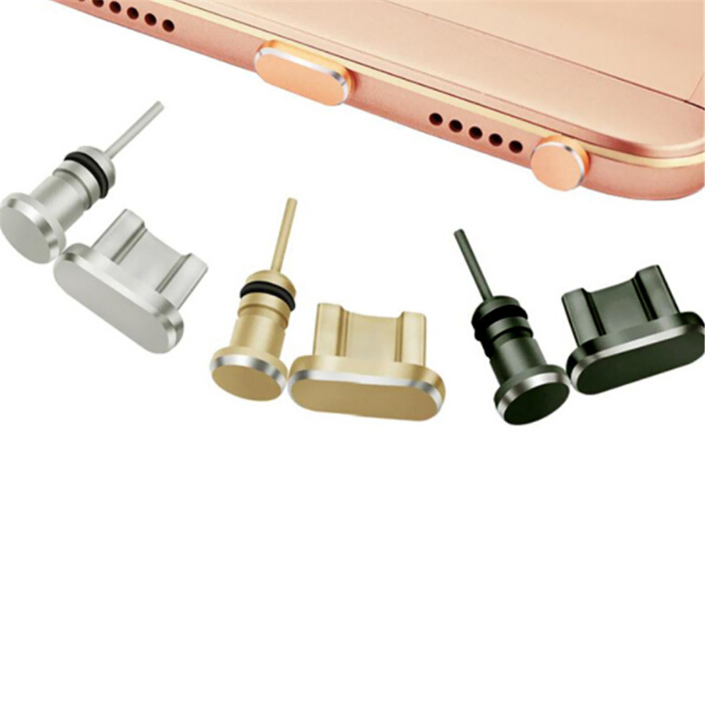 Micro USB Charging Port Earphone Jack Jack Pring Pring Dust Edge Anti Dust Plug