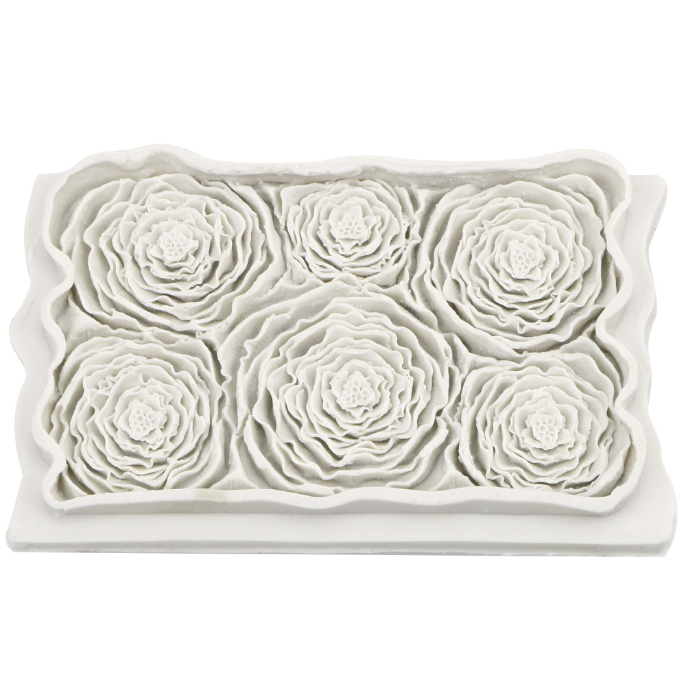 Hilife Rosette Siliconen Schimmel Sugarcrafts Chocolade Bakgereedschap Cake Border Fondant Mold Cake Decoratie gereedschap Bakvorm