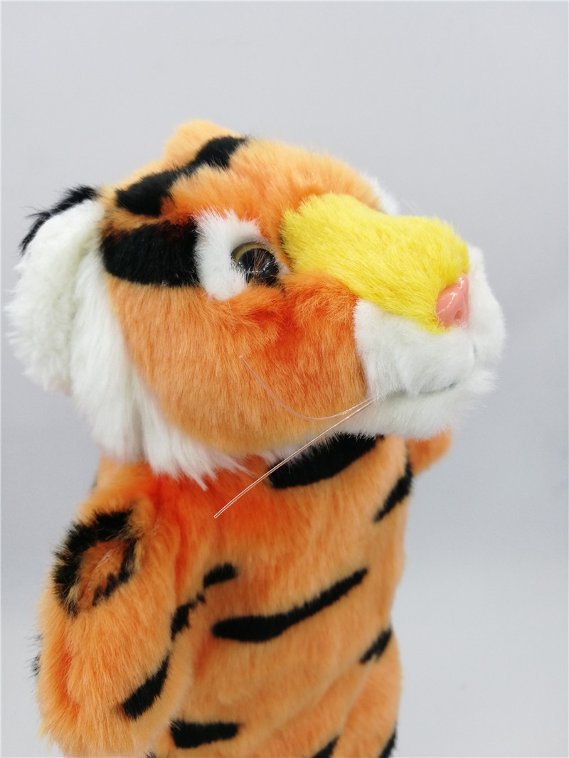 Mini Tiger Golf Head Cover Fairway Woods Hybrid Animal Golf Clubs Headcover No For Driver Mascot Novelty Cute Gift