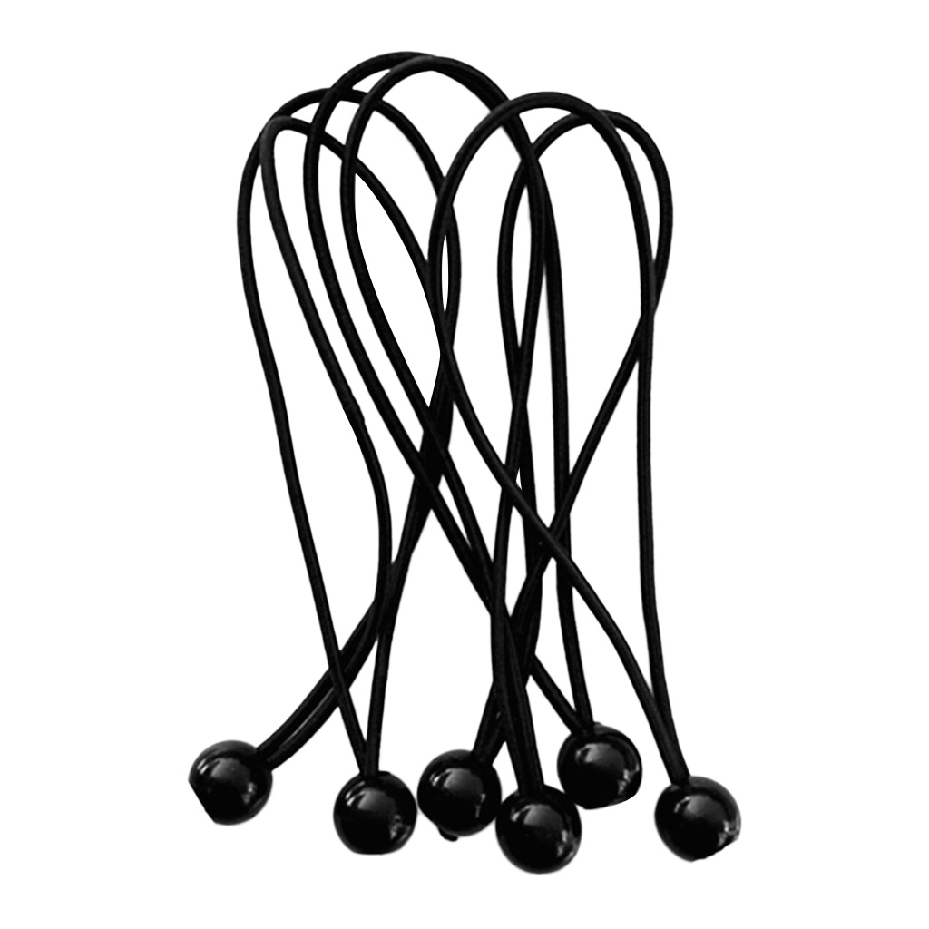 Vente chaude 15 mm à corde élastique Balle de corde élastique Tarp Tente auvent de fixation à cravate