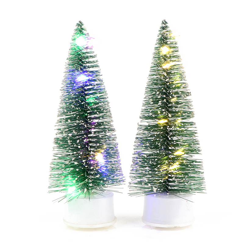 1:12 Dollhouse Mini LED BLIGHT Christmas Tree Tree Mode