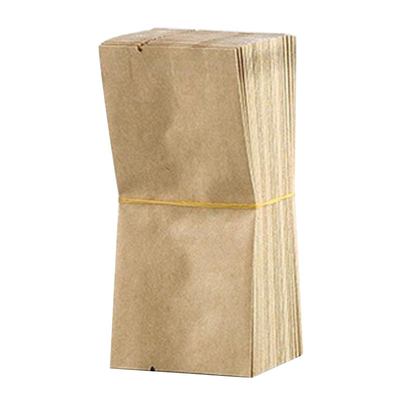 50 datorer Kraft Paper Bag Pouch Vintage Liten Kraft Paper för presentpåsar Vattentät kuvertförpackning Present Candy Parfume 10.5 C