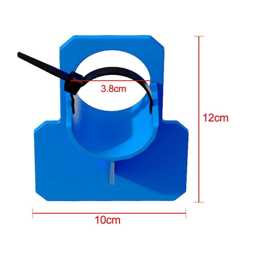 Swimming Pool Pipe Holder Mount Supports Pipes 30-37mm For Above Ground 32mm 38mm Hose Outlet With Cable Tie