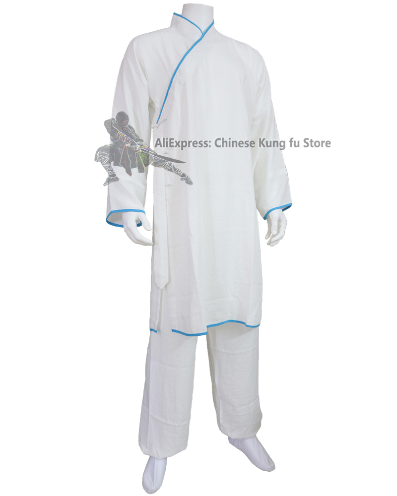 O tradicional Shaolin Wudang Robe Kung Fu Uniforme Artes Marciais Tai Chi Suje Custom Service Precisa de suas medidas