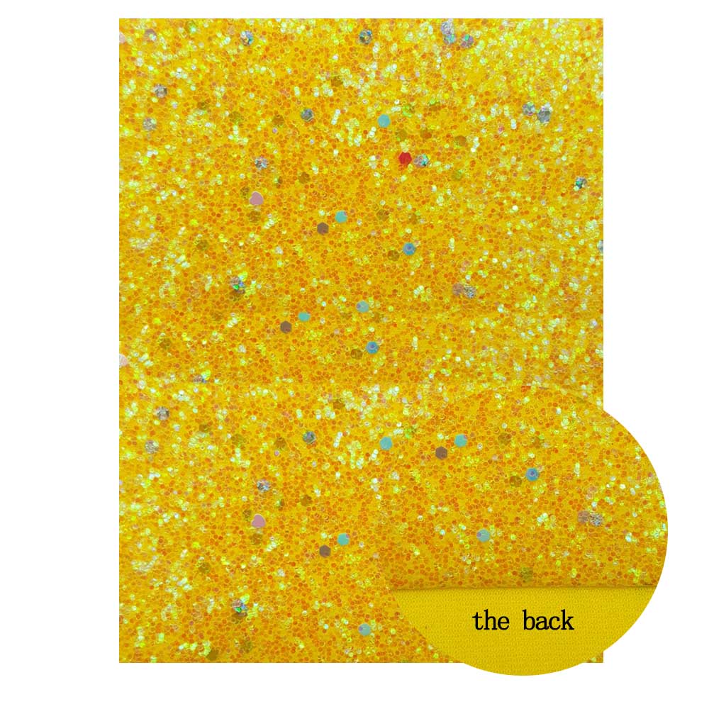 Qibu hurtowe złote sztuczne arkusze ze skóry faux gruby błyskawiczny materiał multi materiał do kokardki