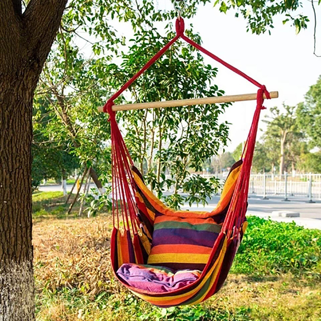 Hammock Garden Hang Luzy sedia che oscilla mobili da esterno interno a sospensione sedia a oscillazione sedia a sdraio da letto da viaggio da viaggio