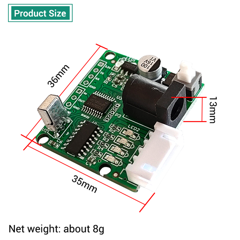 5V 4-fazlı 28BYJ-48 DC Dişli Step Stepper Motor + ULN2003 Sürücü Kartı ULN2003 PIC MCU DIY + Uzaktan Kumanda