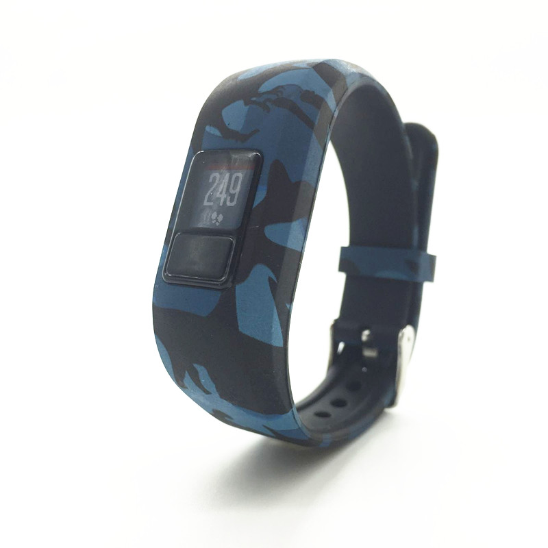 Mjuk handledsarmband band rem hållare för garmin vivofit jr/för garmin vivofit jr 2 junior aktivitet tracker bär barn rem