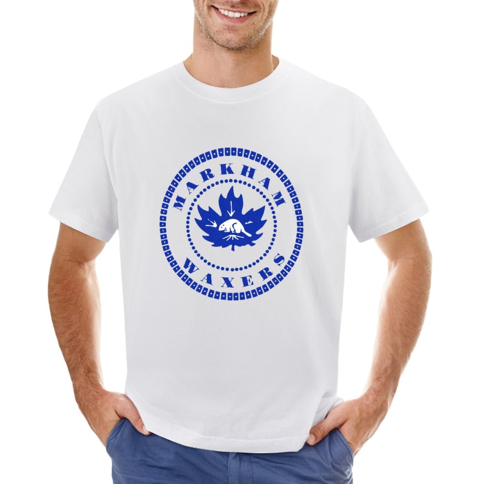 Markham Waxers Ontario Junior Hockey League Vintage For-Funct Fans Vintage Aesthetic Clothing Мужские