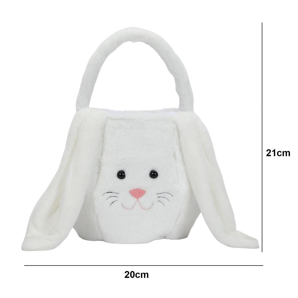 Bunny Handtasche nützliche multifunktionale Kaninchen -Aufbewahrungstasche Ostern süße Kaninchen Süßigkeiten Aufbewahrungskorb Haushaltsdarstellungen