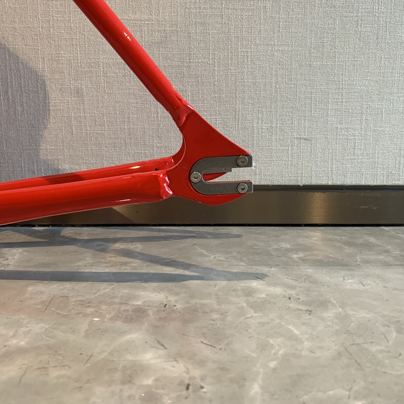 Frame muscolare grigio 700c bici telai bici da rosso 6061-t6 telaio a marcia fissa in alluminio 52 cm Fixie Framest Include SeatPost