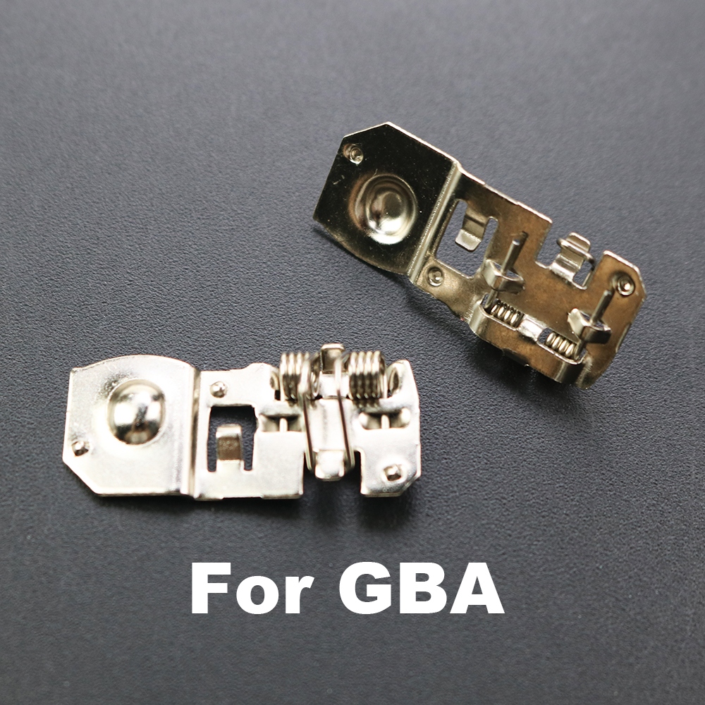 Pour GBA GBC GB GBP / AAA Batterne Terminals Contacts Contacts Battery Spring Remplacement de Game Boy Advance Game Console