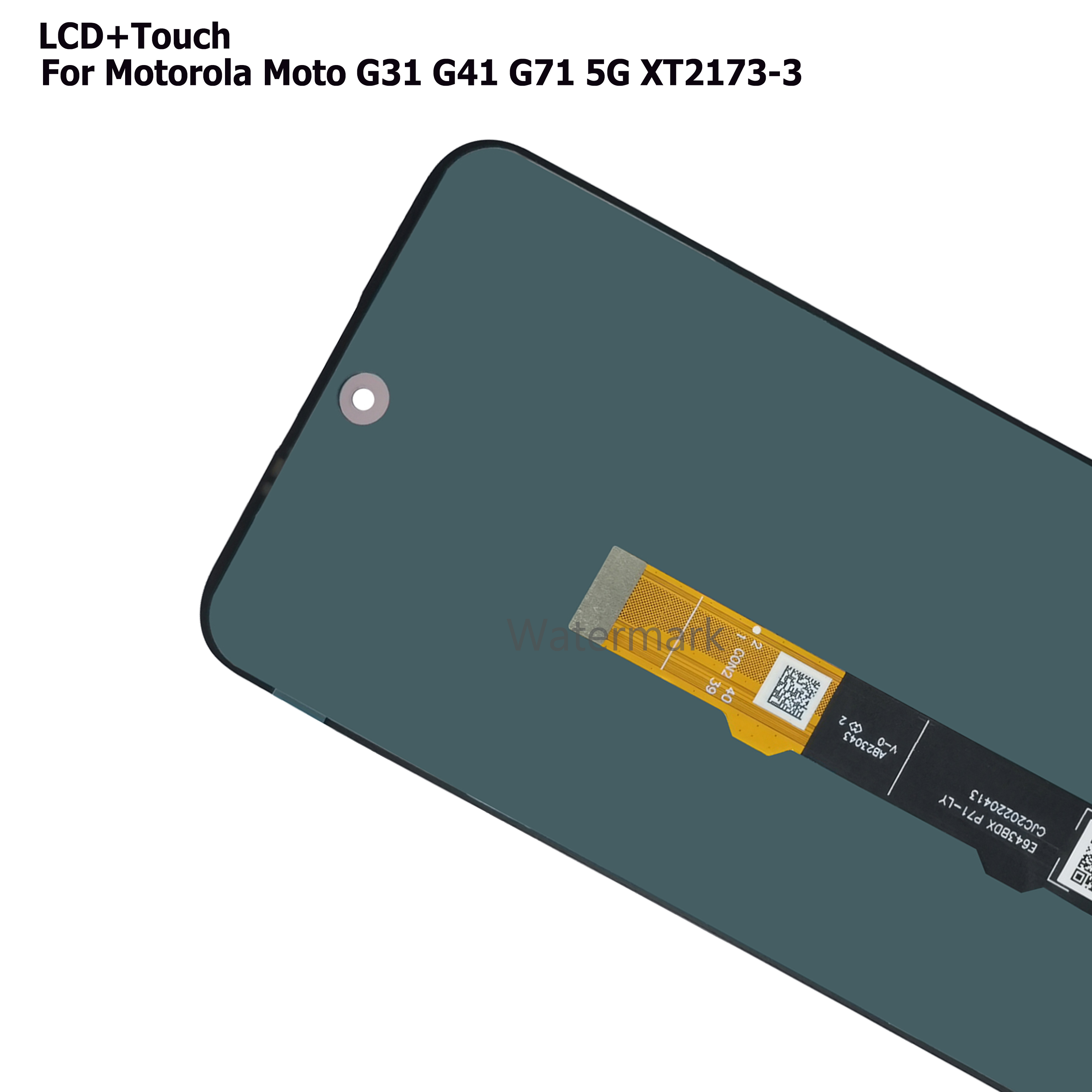 Origineel getest voor Motorola Moto G31 G41 G71 LCD -scherm XT2173 Display Touch Screen Reparatieonderdelen