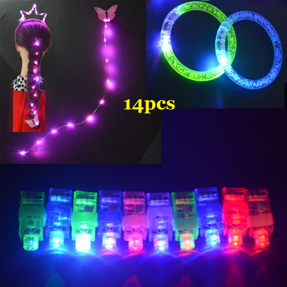 LED Light Toy Party Party Gefällt mir Glüharmband LED Hair Styling Werkzeuge Fingerlicht Katze Stirnband Geburtstag Hochzeit Weihnachten Navidad