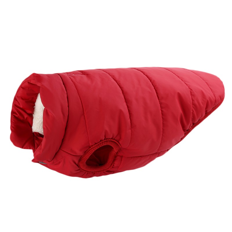 Haustierhunde Kleidung für große Hunde Winter warme winddichte Hundemanteljacke Fleece Weste für Chihuahua kleine mittelgroße Kleidung XS-3XL