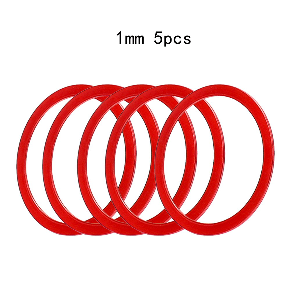 Alüminyum alaşım kaset volan göbek müsranı bisiklet alt braket contaları serbest gövde yıkayıcı 1/1.5/2/2.5/3mm