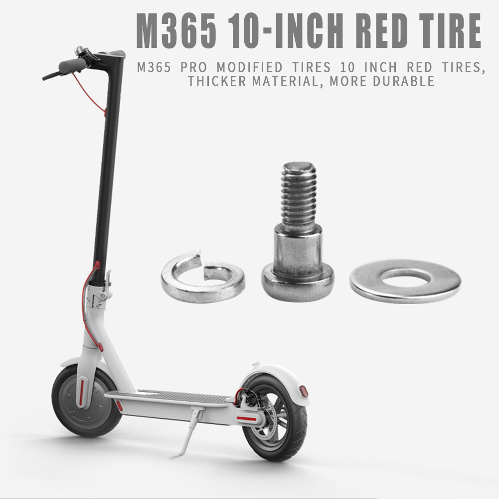 Scooter Roule arrière verrouillage de la roue à verrou fixe Vis de boulon pour Xiaomi M365 Vis de roulement de roue de roue de planche électrique