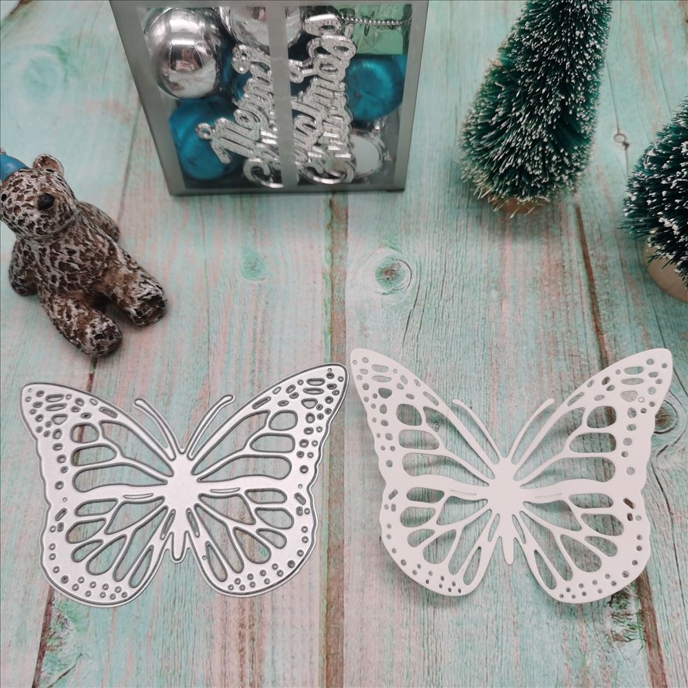 Openwork Wings Butterfly Metal Cut Dies Nouveau pour le scrapbooking Album DIY Folder de dossier de cartes de cartes de cartes de cartes de cartes