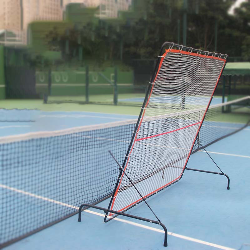 Portable Tennis Training Rebound Bounce Bounce Net Single Practice peut déplacer le tableau de pratique du mur de pratique TEEPPORT TACTICAL