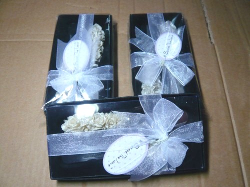 =Special wedding souvenirs of "Spread the Love" Rose Spreader Favors For Bridal Shower and Party gift butter knife