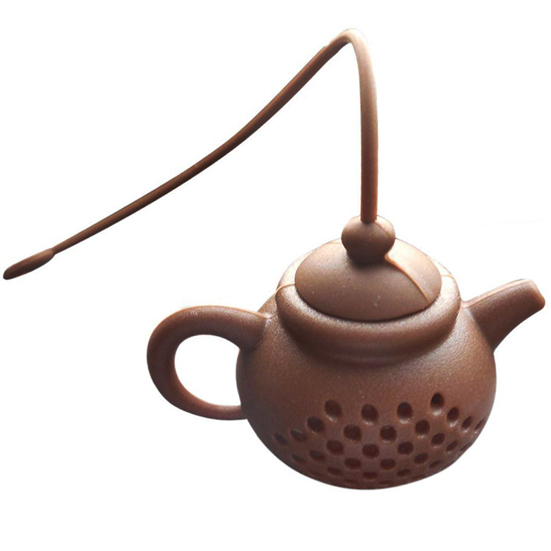 TRUDY BAPOT SHAPE STAINER SINTER SILICONE Teawaware Teapot Akcesoria kuchenna gadżet herbaty torba liść