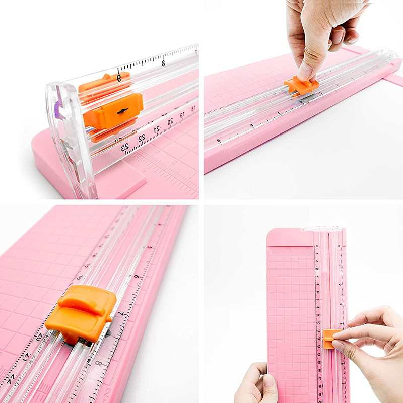 A5 Paper Machine Machine Art Paper Cutter Office Trimmer Photo Scrapbook Blades pour DIY Office Home Stationery Couteau