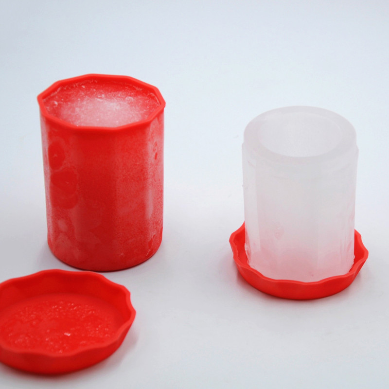 You can eat a Cup! Bar Party Drink Ice Wine Tray Cool Cup Shape Ice Cube Freeze Mold Ice Maker Mould Ice Mold Kitchen