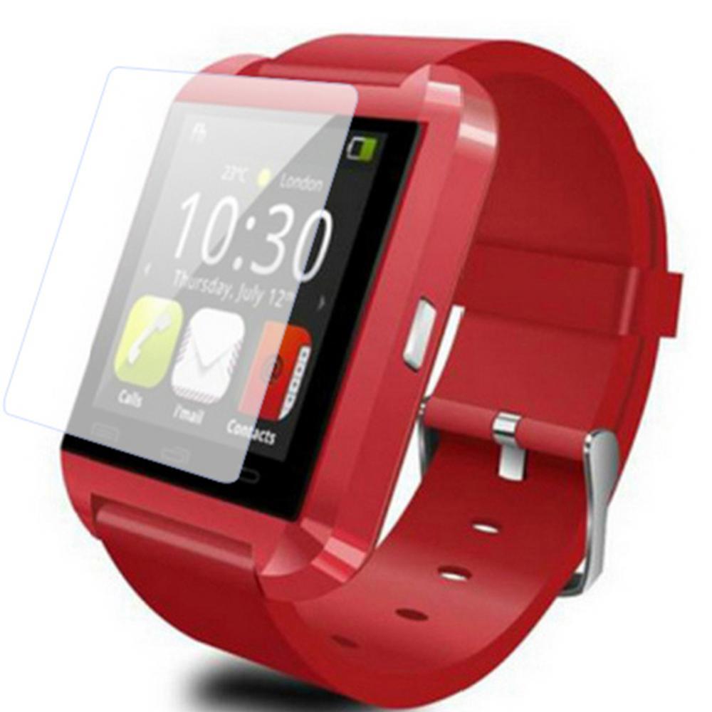 / SET HD CLEAR LCD ÉCRANSE FILM pour DZ09 Bluetooth Smart Watch Front Film Sticker
